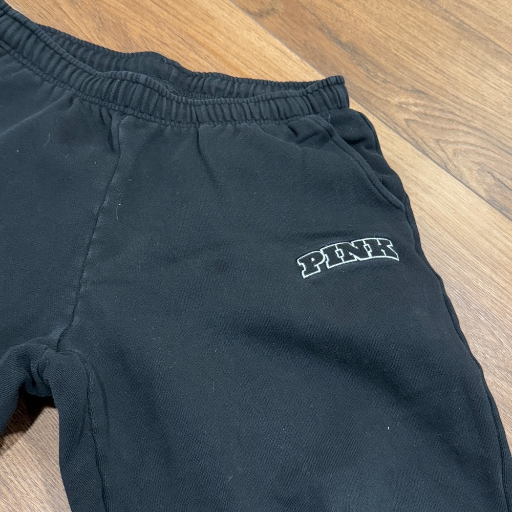 VS PINK • black sweatpants (XL) - Picture 2 of 3
